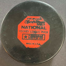 Load image into Gallery viewer, New York Islanders Vintage Converse Art Ross NHL Hockey Puck Used 1972-1977
