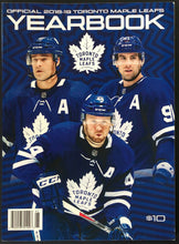Load image into Gallery viewer, 2018-19 Toronto Maple Leafs NHL Hockey Yearbook Auston Matthews
