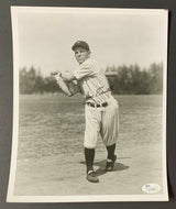 Joe Sewell Autographed Signed Baseball Photo New York Yankees Vintage JSA MLB