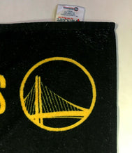 Load image into Gallery viewer, 2019 NBA Playoffs Golden State Warriors Game Used Bench Towel Basketball Finals
