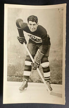 Load image into Gallery viewer, 1932-33 Boston Bruins Team Issued Type 1 Photo Fred Lionel Hitchman NHL Hockey
