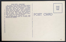 Load image into Gallery viewer, 1951 The Rose Bowl Pasadena California East West Football  Postcard  Vintage
