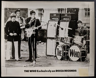 1960's The Who Type 1 Photograph Decca Records Studio Issued  British Rock LOA
