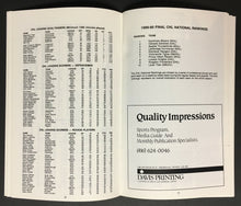 Load image into Gallery viewer, 1990 Memorial Cup Hamilton CHL Hockey Media Guide NHL Players Eric Lindros
