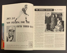 Load image into Gallery viewer, 1961 MLB Baseball World Series Program Cincinnati Reds New York Yankees Vintage
