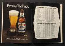 Load image into Gallery viewer, 1988 Edmonton Oilers Hockey Program vs LA Kings Wayne Gretzky Homecoming Game
