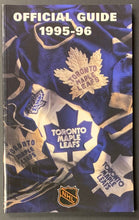 Load image into Gallery viewer, 1995-96 Toronto Maple Leafs NHL Hockey Media Guide Vintage

