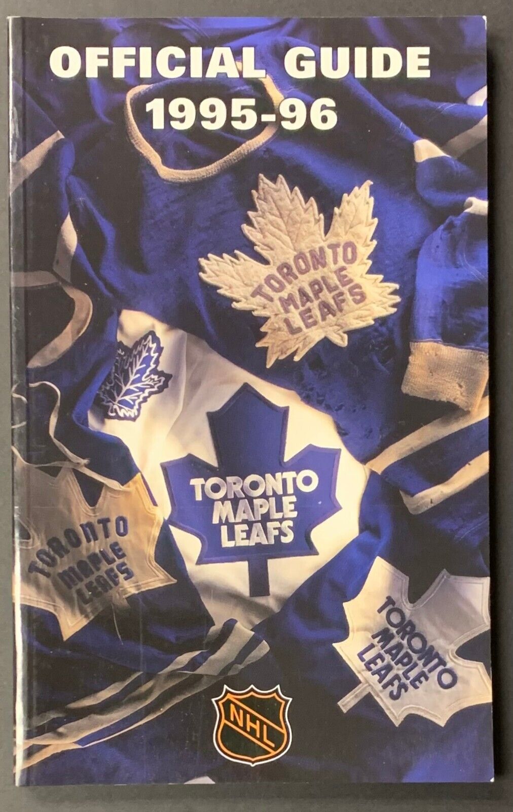 1995-96 Toronto Maple Leafs NHL Hockey Media Guide Vintage