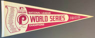 1983 Philadelphia Phillies National League Champions World Series Roster Pennant