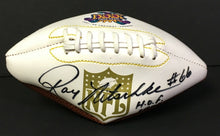 Load image into Gallery viewer, 1997 Ray Nitschke Signed Super Bowl XXXI Mini Football Autographed Packers JSA
