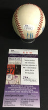 Load image into Gallery viewer, Jim Kelly Autographed Baseball American League Rawlings Football Bills JSA
