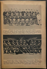 Load image into Gallery viewer, 1934-35 Vintage NHL Original Hockey Guide Rule Book Team Statistics Retro
