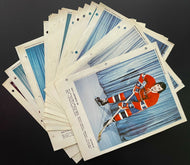 1972-1974 Montreal Canadiens NHL Hockey Photo's x20 Issued By Dimanche Derniere