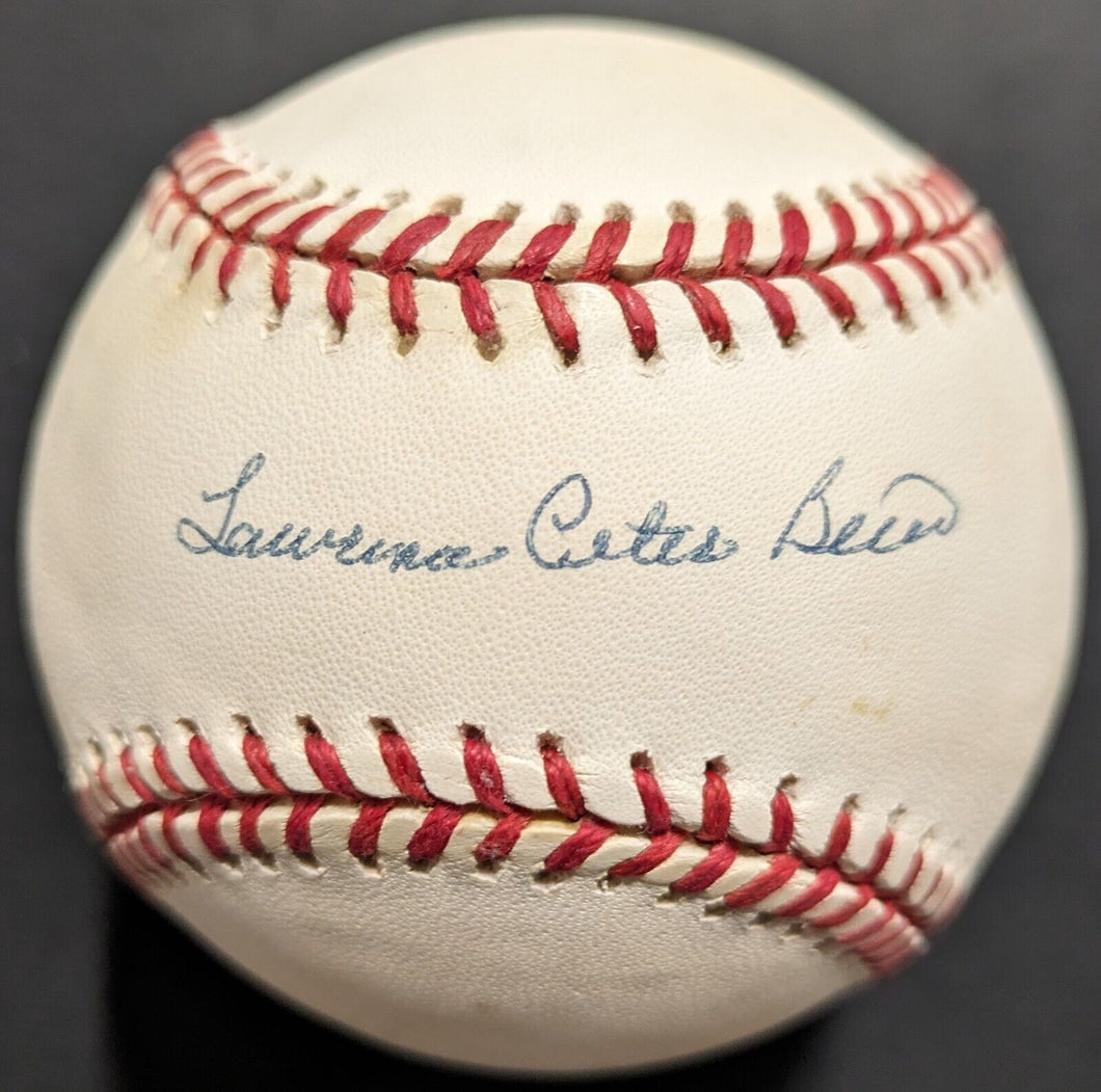 Yogi Lawrence Peter Berra Autographed Full Name MLB Baseball Signed PSA COA