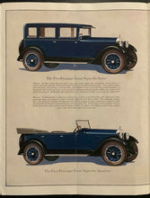 Load image into Gallery viewer, 1927 Essex Super-Six Hudson Car Company Automobile Brochure Vintage Cars Photos
