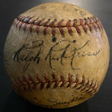 Load image into Gallery viewer, 1943 Toronto Maple Leafs Baseball Team Signed Ball Autographed Burleigh Grimes
