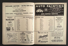 Load image into Gallery viewer, 1951 Chicago Stadium HKY Program Montreal Canadiens vs Chicago Blackhawks NHL
