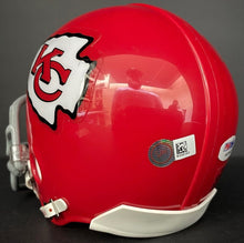 Load image into Gallery viewer, Len Dawson Kansas City Chiefs Autographed NFL Football Riddell Mini-Helmet PSA
