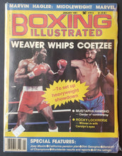 Load image into Gallery viewer, 1981 Boxing Illustrated Magazine Jeff Weaver Whips Gerrie Coetzee Joey Maxim Vtg
