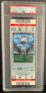 2011 Super Bowl XLV Full Ticket PSA 6 Green Bay Packers vs Steelers MVP-Rodgers