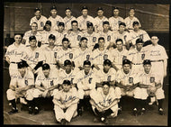 1940 MLB Baseball Team Photo Detroit Tigers Signed by 33 Autographed Greenberg +