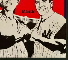 Load image into Gallery viewer, 1980&#39;s Mickey Mantle Autographed Signed Budweiser Point Of Sale Sign JSA LOA
