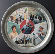 1960s Don Messer And His Islanders Promotional Aluminum Tray Canadian TV CBC