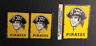 Vintage Pittsburgh Pirates Decal Bumper Stickers  Baseball 3 Rivers Stadium MLB