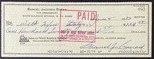 Load image into Gallery viewer, Sam Snead Golf Great Handwritten &amp; Signed Cheque Autographed Greenbrier Check
