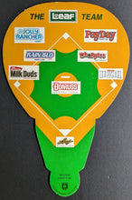 Load image into Gallery viewer, 1992 Leaf Perez-Steele Promotional Fan Autographed Dick Perez Painter MLB HOF
