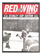 1964 NHL Hockey Program Detroit Red Wings Toronto Maple Leafs Stanley Cup Finals