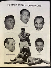Load image into Gallery viewer, 1966 Vtg Boxing Program Muhammad Ali Cassius Clay TKOs Henry Cooper in London
