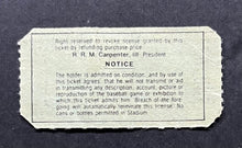 Load image into Gallery viewer, 1970&#39;s Philadelphia Phillies MLB Baseball Bleacher Ticket Veterans Stadium
