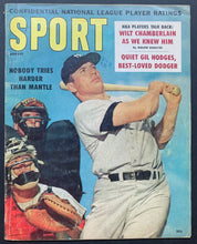 Load image into Gallery viewer, Mickey Mantle Sport Magazine x5 Vintage New York Yankees MLB Baseball HOF
