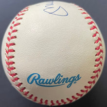 Load image into Gallery viewer, Mickey Mantle + Reggie Jackson Dual Signed Autographed Baseball Yankees JSA LOA
