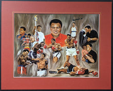 Load image into Gallery viewer, Muhammad Ali Autographed Lithograph Signed Print Heavyweight Boxing Champion LOA
