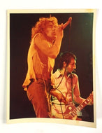 1974 The Who Roger Daltrey + Pete Townshend Triangle Productions Photo Original
