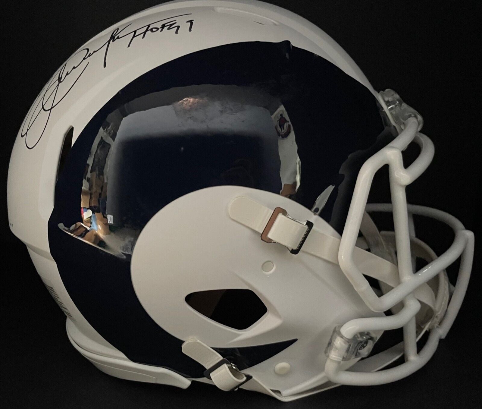 Eric dickerson hot sale autographed helmet