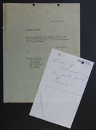 1963 2 Memos From NHL Toronto Maple Leafs Frank Mahovlich File Report Hockey
