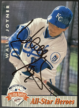 Load image into Gallery viewer, Wally Joyner Autographed 1992 Upper Deck Baseball Card Signed MLB Royals
