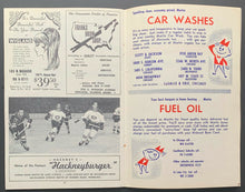 Load image into Gallery viewer, 1968 Boston Bruins vs Chicago Blackhawks NHL Hockey Program Chicago Stadium
