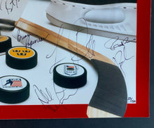 Load image into Gallery viewer, 1991 Canada Cup Hockey Team Canada Signed Poster Limited Edition /150 x14 Autos
