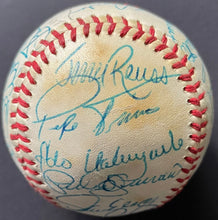Load image into Gallery viewer, 1981 World Series Champions LA Dodgers Team Autographed Baseball Signed x24 JSA
