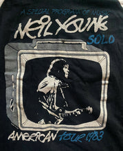 Load image into Gallery viewer, Neil Young A Special Program Of Music 1983 Winter Concert Tour Baseball Shirt
