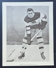 Load image into Gallery viewer, 1933-34 Boston Bruins Program Insert NHL Hockey Photo Bob Pinkie Davie
