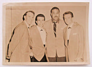 1950s World Heavyweight Boxing Champ Joe Louis Photo Vintage Indigo Room Toronto