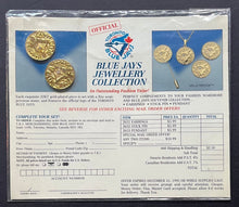 Load image into Gallery viewer, 1995 Toronto Blue Jays MLB Baseball 22k Earrings Original Unopened New Old Stock
