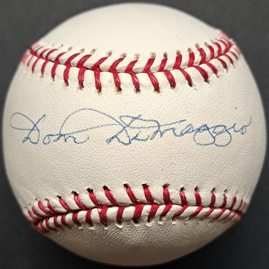 Dom DiMaggio Signed Baseball Major League Rawlings MLB Boston Red Sox Steiner