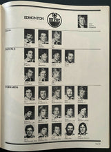 Load image into Gallery viewer, October 13th 1979 Gretzky Messier 1st NHL Game In Edmonton Hockey Program Oilers
