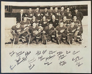1942-43 NHL Hockey Team Issued Detroit Red Wings Stanley Cup Champions Photo